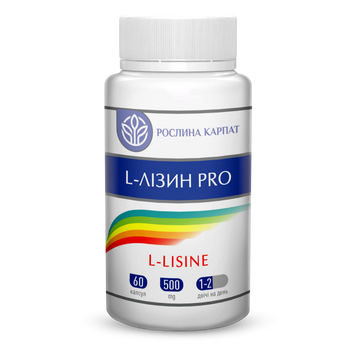 L-Лізин Pro 60 кап. 000000135 фото